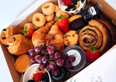 Breakfast grazing box