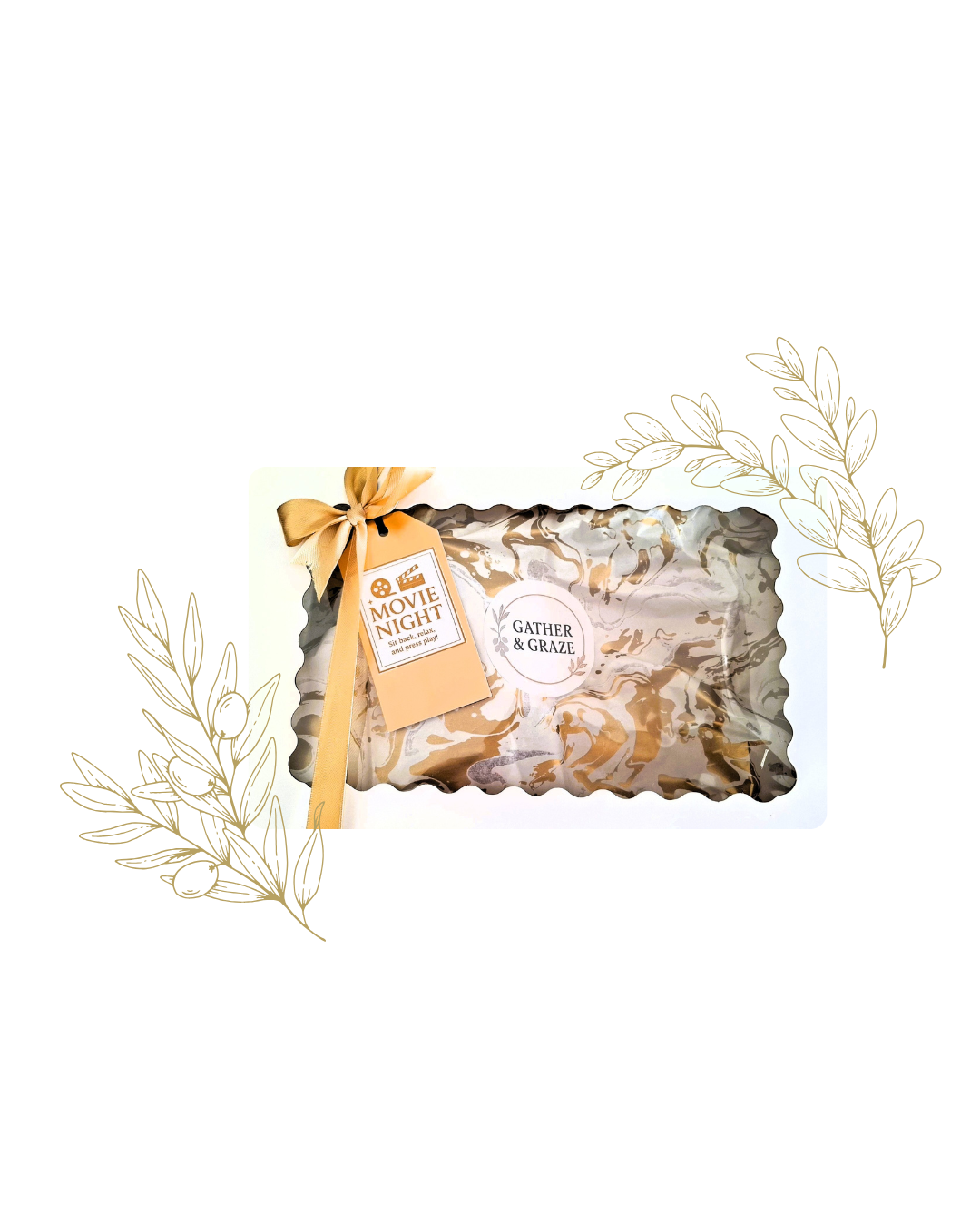 Charcuterie grazing board meats and cheese