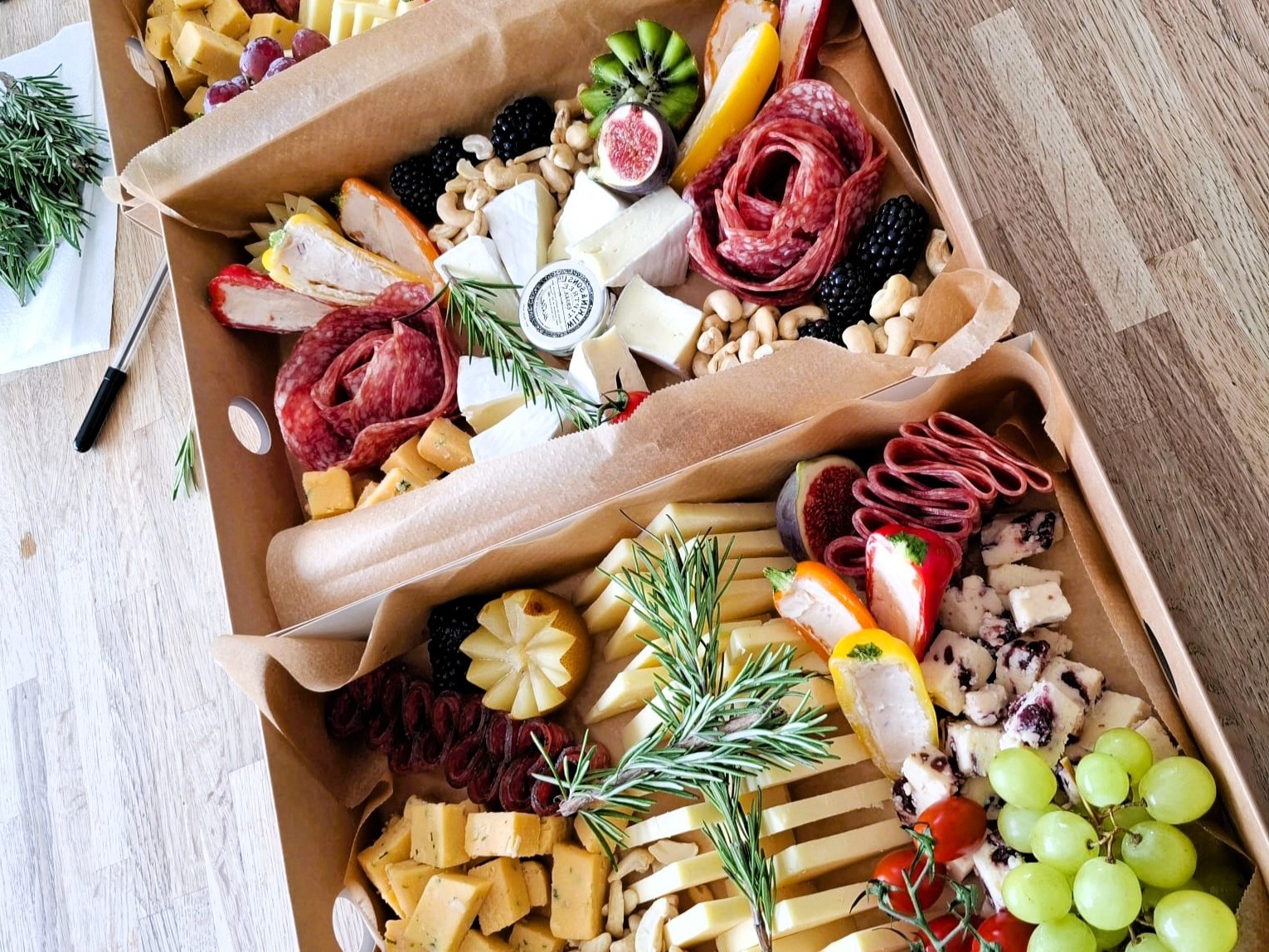 Poole based catering service charcuterie crazing table